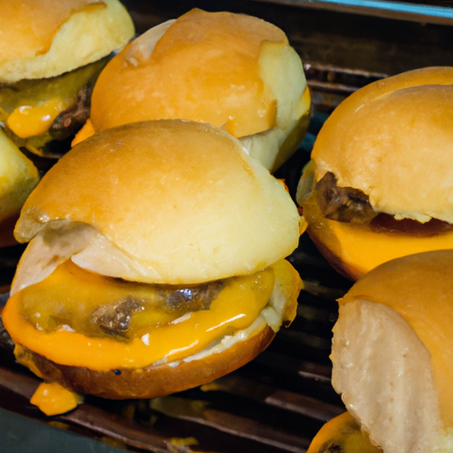 Grilled Dutch Oven Cheese Burger Sliders